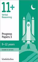 11+ Verbal Reasoning Progress Papers Book 3: KS2, Ages 9-12