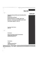 Integrated Advanced Microwave Sounding Unit-A (Amsu-A). Engineering Test Report