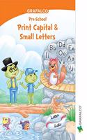 Navneet Grafalco Print Capital & Small Letter Sr. Kg. | English | Pre School Book |