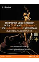 Pearson Legal Refresher for the CLAT and Law Entrance and Judicial Services Examinations