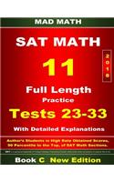 2018 New SAT Math Tests 23-33 Book C