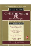 Civil Engineering All-In-One PE Exam Guide: Breadth and Depth, Second Edition