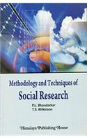 Methodology and Techniques of Social Research