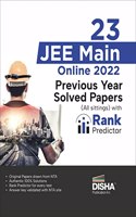 23 JEE Main Online 2022 Previous Year Solved Papers (All sittings) with Rank Predictor