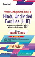 Commercial Law Publishers Formation, management & taxation of Hindu Undivided Families Under Income Tax Law by Ram Dutt Sharma Edition 2020