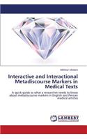 Interactive and Interactional Metadiscourse Markers in Medical Texts