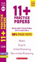 11+ Practice Papers for the CEM Test Ages 10-11 - Book 11