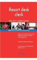 Resort desk clerk RED-HOT Career Guide; 2587 REAL Interview Questions