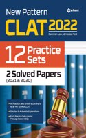 CLAT 2022 12 Practice Sets with 2 Solved Papers (2021 & 2020)