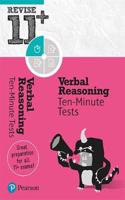 Pearson REVISE 11+ Verbal Reasoning Ten-Minute Tests - for the 2024 and 2025 exams