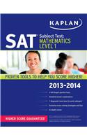 Kaplan SAT Subject Test Mathematics Level 1