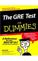 The GRE Test For Dummies