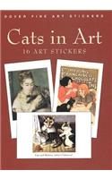 Cats in Art: 16 Art Stickers