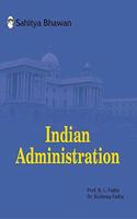 Sahitya Bhawan Indian Administration book by Fadia in english medium for IAS UPSC civil services examination and MA Political Science, Public Administration