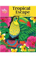 Hello Angel Tropical Escape Coloring Collection