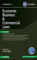 Taxmann's Economic Business & Commercial Laws (EBCL) ? The Most Updated & Amended Book along with Tabular & Pictorial Presentation, Simple & Concise Language | CS Executive | June 2022 Exams [Paperback] CS N.S. Zad and CS Divya Bajpai