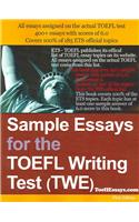 Sample Essays for the TOEFL Writing Test (Twe)