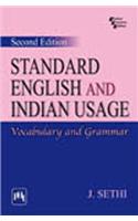 Standard English And Indian Usage : Vocabulary And Grammar