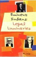 Eminent Indians: Legal Luminaries