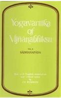 Yogavarttika of Vijnanabhiksu, Vol-II