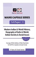 Drishti IAS Mains Indian & World History, Geography, Indian Society, Social Issues 4Th Edition In English | Mains Capsule Series | UPSC | Civil Services Exam | State Administrative Exams [Paperback] Drishti Publications [Paperback] Drishti Publicat