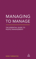 Managing to Manage