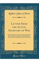 Letter from the Acting Secretary of War: Transmitting, with a Letter from the Chief of Engineers, Reports of Examination and Survey of Flushing Bay, New York; December 12, 1904, Referred to the Committee on Rivers and Harbors and Ordered to Be Prin