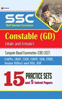 Staff Selection Commission Constable (GD) (Male and Female) Computer Based Examination (CBE) (15 Practice Sets) (hindi)