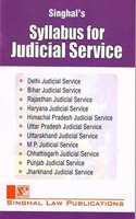 SYLLABUS FOR JUDICIAL SERVICE EXAMINATION (Delhi, Bihar, Rajasthan, Haryana, H.P., U.P., Uttarakhand, M.P., Chhattisgarh, Punjab, Jharkhand