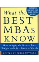 What the Best MBAs Know