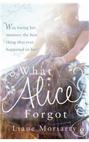 What Alice Forgot