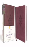 Nrsv, Journal the Word Bible, Leathersoft, Burgundy, Comfort Print