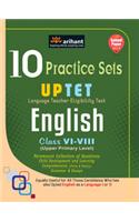 10 Practice Sets Uptet Language Teacher Eligibility Test English Class Vi-Viii (Upper Primary Level)