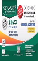 Advanced Accounting (Paper 1 | CA Intermediate | Gr. I) Scanner - Including questions and solutions | 2023 Syllabus | Applicable for May 2024 Exam Onwards | Green Edition