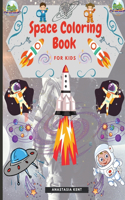 Space Coloring Book for Kids