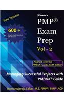 Raman's PMP Exam Prep Vol - 2 Aligned with the PMBOK Guide, Sixth Edition