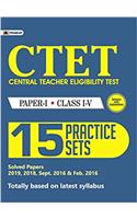 CTET Central Teacher Eligibility Test (Paper I: Class I - V) 15 practice Sets