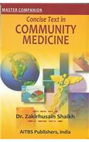 Master Companion Concise Text in Community Medicine