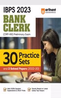 Arihant 30 Practice Sets and 3 Solved Papers IBPS CRP - XIII Bank Clerk Pre Exam 2023