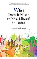 What Does it Mean to be a Liberal in India