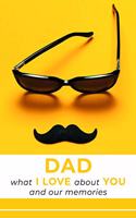 Dad, What I Love About You and Our Memories: A Fill-in-the-Blank Gift for Dad | Fathers Day Gifts | Birthday Gift for Dad (english)