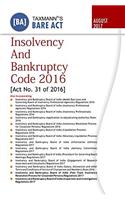 Insolvency and Bankruptcy Code 2016 [Act No. 31 of 2016] (Bare Act)