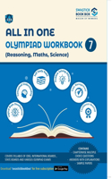 All in One Olympiad Workbook for Reasoning, Math, Science - Class 7