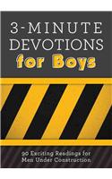 3-Minute Devotions for Boys