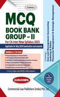 MCQ Book Bank Group-II for CA Inter New Syllabus 2023