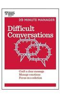 Difficult Conversations (HBR 20-Minute Manager Series)