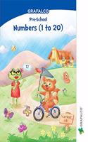 Navneet Grafalco-Pre School No 1 to 20 Jr. Kg. | English | Pre School Book |