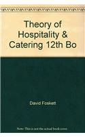 The Theory Of Hospitality And Catering 12th/ed