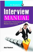 Interview Manual (INTERVIEW/GROUP DISCUSSION)