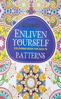 Amazon Brand - Solimo Enliven Yourself Colouring Book for Adults - Patterns